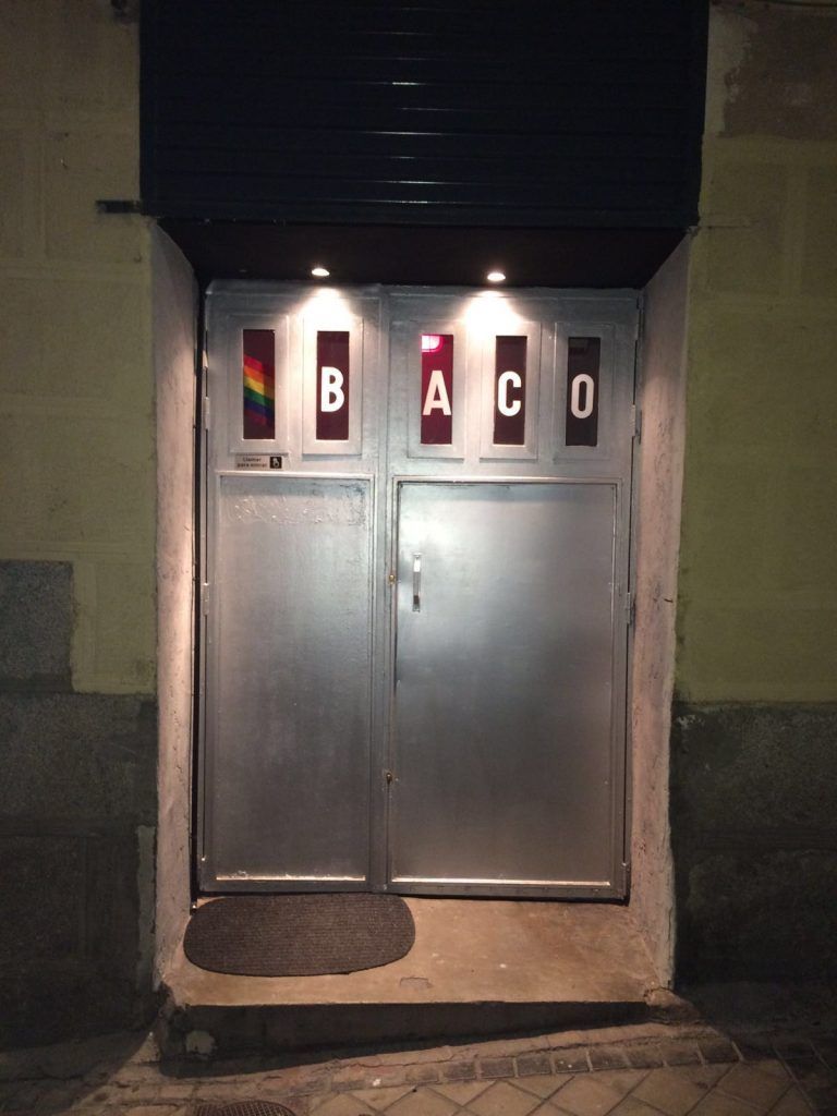 Club Baco cruising Madrid gay